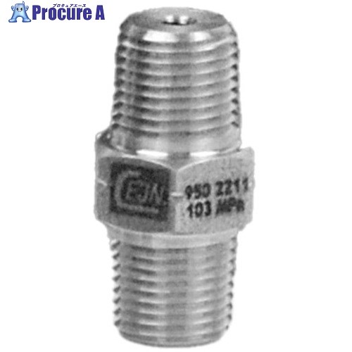 CEJN ステンレス・低圧 アダプター NPTオネジ×NPTオネジ 1 NPT×1/2 NPT 19-950-2088 1個 ■▼682-2953 【送料都度見積】