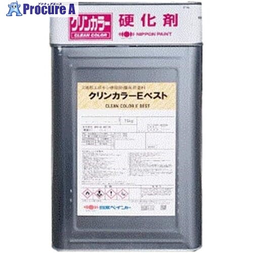 ニッぺ 日本ペイント 床用塗料 クリンカラーEベスト CB2 グリーン 硬化剤セット 17kg RLH311 1缶 ■▼689-1415 【送料都度見積】