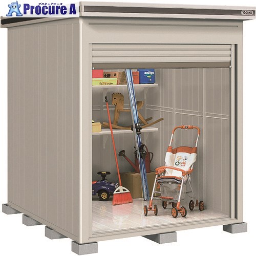 ヨドコウ ヨド物置 エルモシャッター床タイプ豪雪型 LODU-1822HF CB LODU1822HFCB 1台 ■▼138-7508 【送料都度見積】｜プロキュアエース