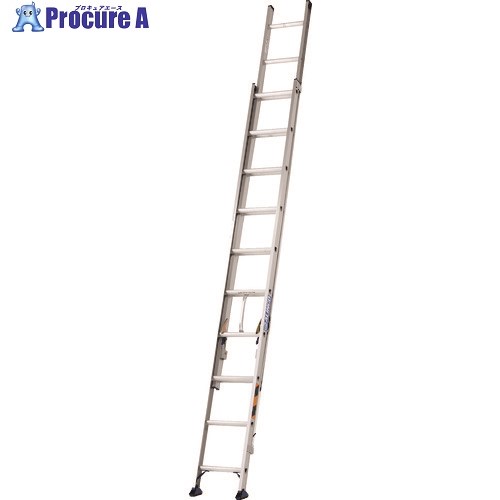 アルインコ 二連掛けはしご 7.3m 最大限度当て嵌める質量100kg JXV73DF 1台 ■▼144-0476 ※人間宅様送ること不可 花・ガーデン・DIY-はしご-はしご・作業台
