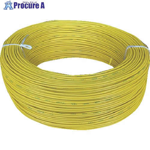KHD KIV0.5 黄 200m KIV0.5SQ-03-200M 1巻 ■▼258-0656 ※個人宅様送り不可