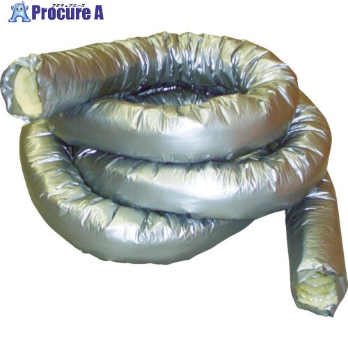 フジモリ 保温付フレキシブルダクト フジレックスIP(両側端末未処理品) 225φ×10m IPM-10-225 1本 ■▼481-6587
