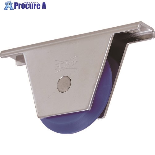 ヨコヅナ MC防音重量戸車 スリムタイプ 75mm 山V JKM-0759 1個 ■▼849-6428 【代引決済不可】【送料都度見積】