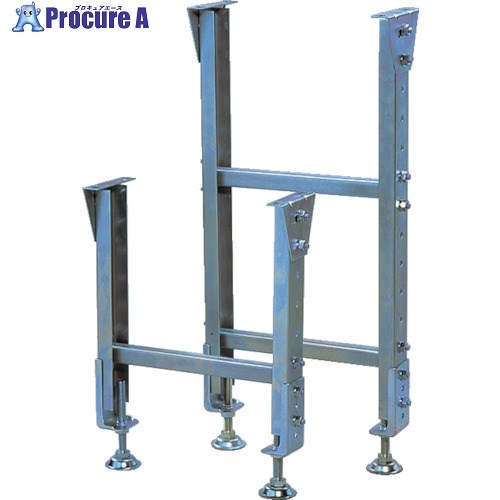 三鈴 スチール製固定脚 KG型支持脚 幅500 呼寸高H450±45mm KG-5045 1台 ■▼858-4146 【送料都度見積】