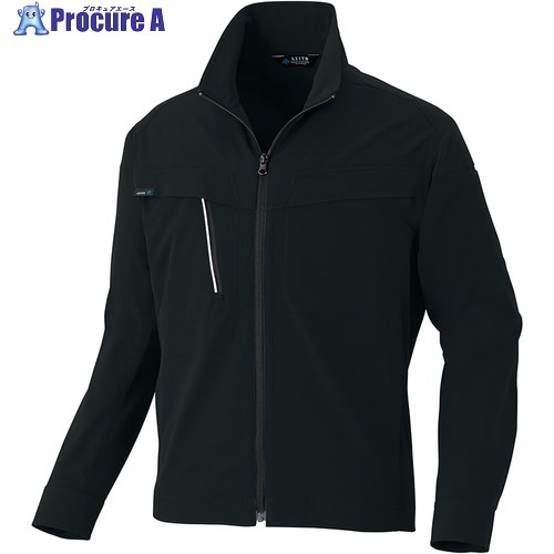 アイトス 長袖ブルゾン(男女兼用)AZ4101 ブラック LL AZ4101-010-LL 1着 ■▼689-1695 【代引決済不可】【送料都度見積】