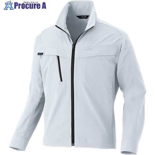 アイトス 長袖ブルゾン(男女兼用)AZ4101 シルバーグレー LL AZ4101-003-LL 1着 ■▼689-1738 【代引決済不可】【送料都度見積】