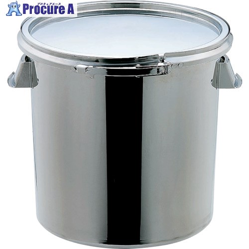 SUGICO 18-8テーパー付 密閉容器 φ600×H900mm TH-460DKB 1個 ■▼414-3017 【送料都度見積】