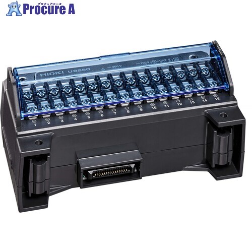 HIOKI 電圧・温度ユニット 3点書類付 U8550SYORUI3TENTUKI 1個 ■▼689-0405 【送料都度見積】