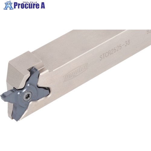 タンガロイ テトラ・フォース・カット 溝入れ加工用バイト STCR/L-38 STCR3232-38 1個 ■▼348-7264 【送料都度見積】 ●MA515