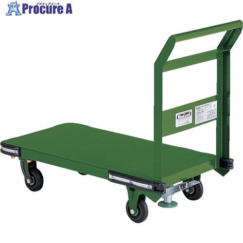 TRUSCO 鋼鉄製運搬車 900X600 Φ150鋳物車輪 ストッパー付 OHN-2S (ｽﾄｯﾊﾟｰﾂｷ)(ｲﾓﾉｾｲｺﾞﾑｼｬ) 1台 ■▼308-1125