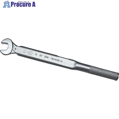 カノン 【要トルク値指定】スパナ式単能形トルクレンチ N19SPK13 N19SPK13 1本 ■▼808-6328 【送料都度見積】