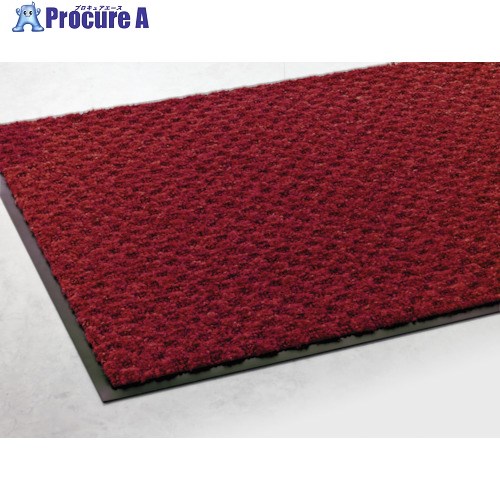 テラモト 屋内マット ハイペアロン ワインレッド 900&times;1200mm MR0380446 1枚 ■▼855-1099 【送料都度見積】｜プロキュアエース