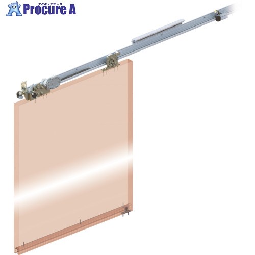 DAIKEN スライデックス 傾斜レールタイプ(自閉式) HCS-3015KF型 左引き用 HCS-3015KFL 1S ■▼162-1917 【送料都度見積】 ※車上渡し
