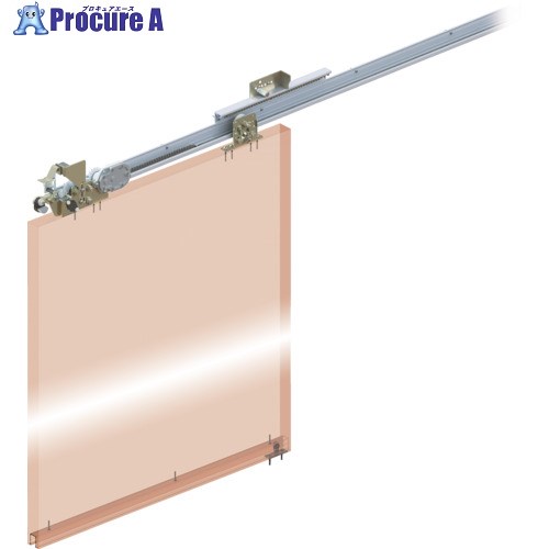 DAIKEN スライデックス 傾斜レールタイプ(自閉式) HCS-30KTF型 左引き用 HCS-30KTFL 1S ■▼162-1918 【送料都度見積】 ※車上渡し