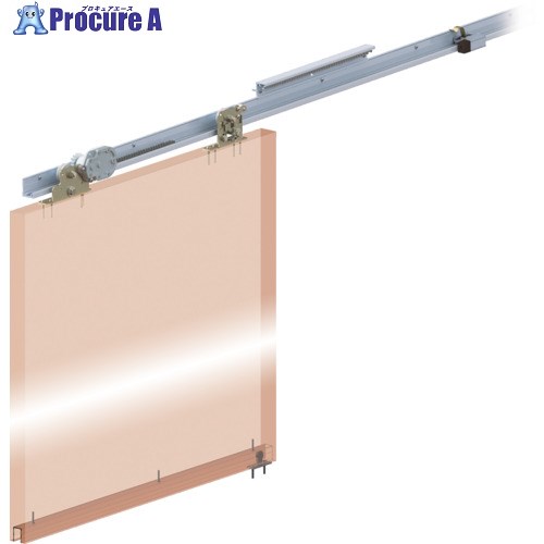 DAIKEN スライデックス傾斜レールタイプ 右引き用 扉質量10～30kg用 HCS-3015KR 1S ■▼848-9938 【送料都度見積】※車上渡し｜プロキュアエース