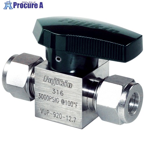 Fujikin SUS鋼製繋ぎ弁膜_ニューV-seriesVUP-920 VUP-920-12.7-V 1個 ■▼685-5036 【貨物輸送都度積もり書き】