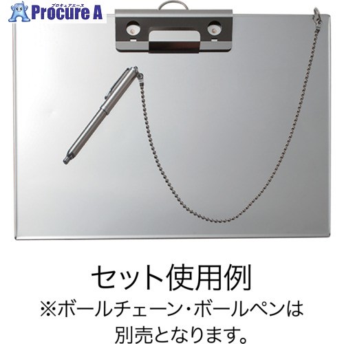 SUGICO 18-8ステンレスクリップボード・横 SCB-A4Y 1枚 ■▼189-8493 【送料都度見積】