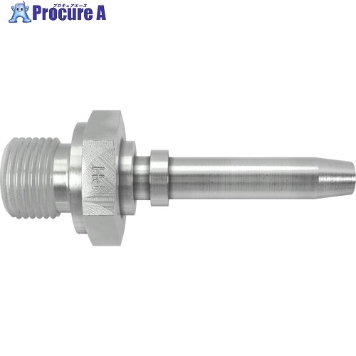 CEJN ステンレス ホースニップル G1/4×6.3mm 19-900-0821 10個 ■▼682-3034 【送料都度見積】