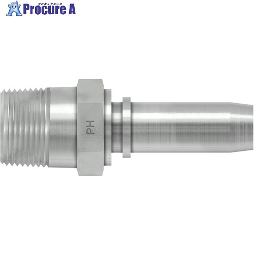 CEJN ステンレス ホースニップル NPT1×25mm 19-900-0869 10個 ■▼682-4626 【送料都度見積】