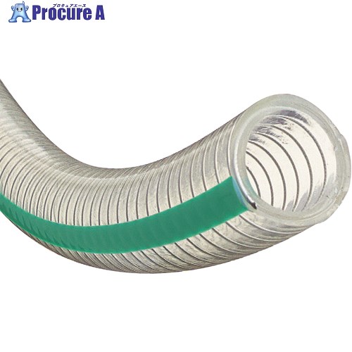 TOYOX 食品用耐熱・耐圧ホース トヨフーズSホース 内径63mm×外径80mm 長さ7m TFS-63-7 TFS-63-7 1巻 ■▼351-0728 ※個人宅様送り不可