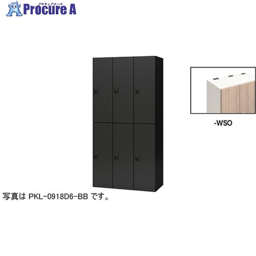NAIKI パーソナルロッカー(6人用) ポッケ PKL型 ラージタイプ ダイヤル錠 PKL-0918D6-WSO 1台 ■▼612-4094 ※個人宅様送り不可|プロキュアエース