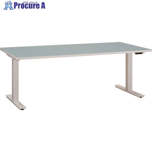 TRUSCO リノリューム天板 電動昇降式ワークデスク 1800×900×640~1290 RMB-1890 1台 ■▼116-2875 【送料都度見積】|プロキュアエース