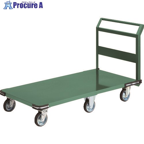 TRUSCO 鋼鉄製運搬車 1400X750 プレス6輪車 PH-1L-6 1台 ■▼149-5841