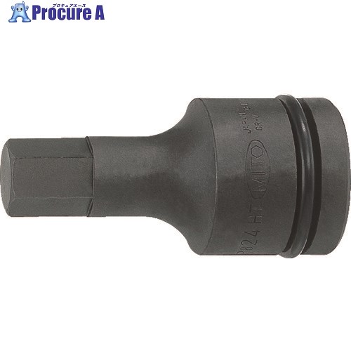 ミトロイ 8/8 ヘックスソケット 力強さ手合い 24粍 P824HT 1個 ▼411-4647 DIY・工具-花・ガーデン・DIY-手動工具