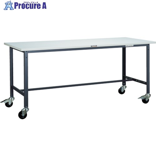 TRUSCO 軽掛け目やり方台(150kg)AE型 900X600XH845 φ100キャスター付 緑であること色 RAE-0960C100 1台 ■▼770-2396