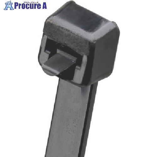 PANDUIT リリースタイ 取り外し可能ナイロン結束バンド 耐候性黒1000本 PRT1.5S-M0 2袋 ■▼814-6513 【送料都度見積】|プロキュアエース