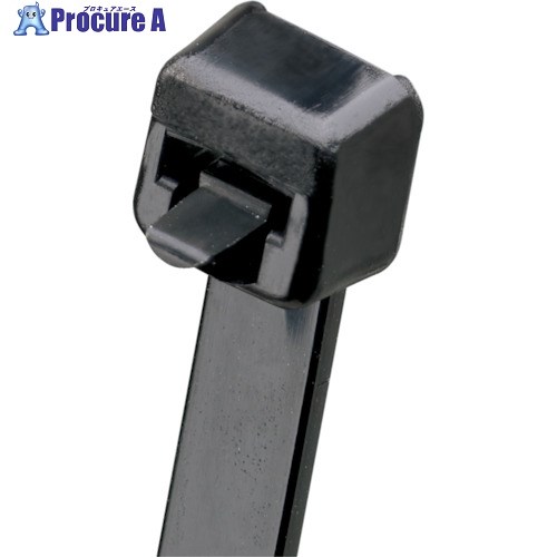 PANDUIT リリースタイ 取り外し可能ナイロン結束バンド 耐候性黒1000本 PRT4S-M0 1袋 ■▼818-0402 【送料都度見積】