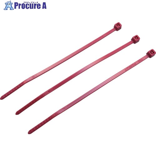 PANDUIT ナイロン一緒になる周波数帯域 4.8×445×1.3 赤 1000本入 PLT5S-M2 1袋 ▼850-3829