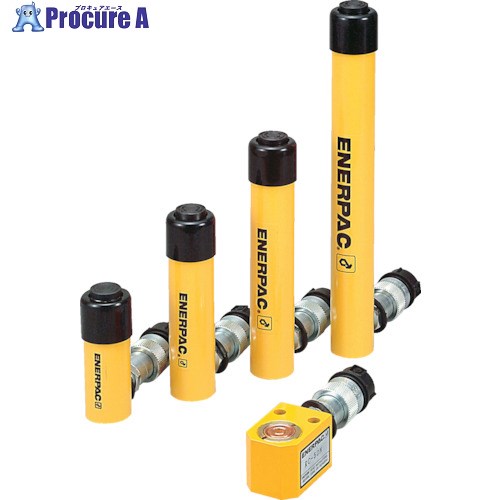 ENERPAC 油圧単動シリンダ 揚力100kN ストローク155mm RC106 1台 ■▼852-0181 【送料都度見積】|プロキュアエース