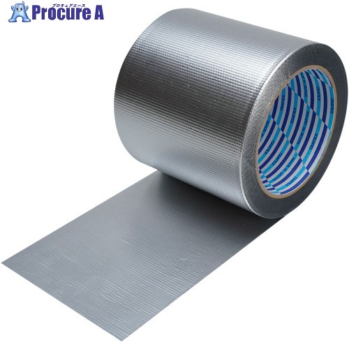 パイオラン 軽銀磁気テープ 100mm×25m K-10-AL100X25 18巻 ■▼567-0989 ※人間宅様送ること不可