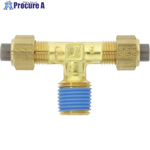 潤工社 黄銅製継手(インチ系列) テー 9.53×6.99mm PT1/4 PTA-3/8-PT1/4-BS 20個 ■▼572-6130 【送料都度見積】