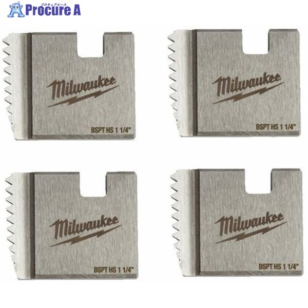 milwaukee ステンレス鋼管用チェーザ(4枚) PT 1-1/4”(32A) 4932480236 1個 ■▼684-0192 【貨物輸送都度積もり書き】 切断工具-花・ガーデン・DIY-電動工具本体