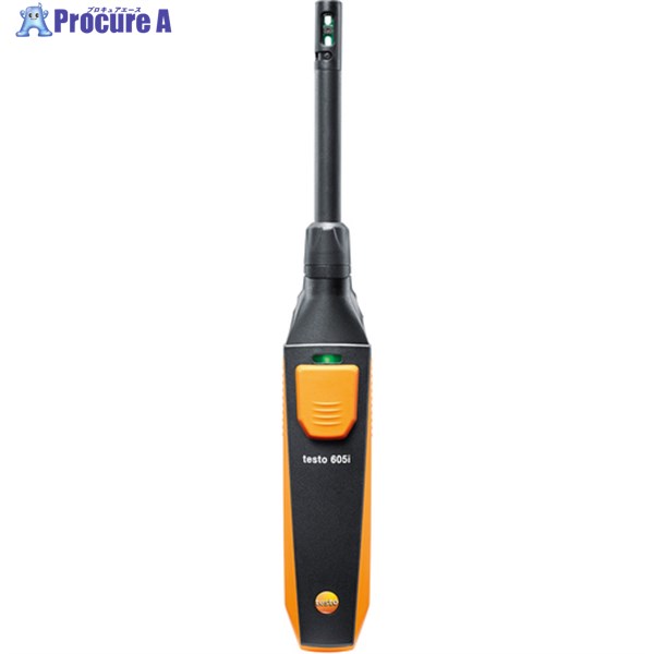TESTO 温湿度計 testo 605i スマートプローブ 体温・湿度目盛り調整書きもの付 0560 2605 55X1001X2001 1台 ■▼688-6014 【貨物輸送都度積もり書き】