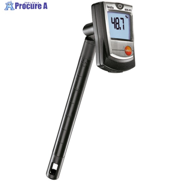 TESTO 温湿度計 testo 605-H1 体温・湿度目盛り調整書きもの付 0560 6053X1001X2001 1台 ■▼688-6015 【貨物輸送都度積もり書き】