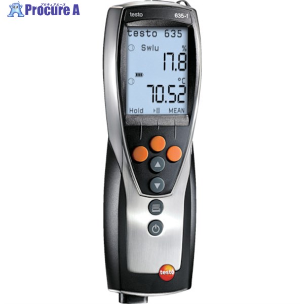 TESTO 専門的社会階級温湿度計 TESTO635-1 1台 ■▼819-3721 【貨物輸送都度積もり書き】