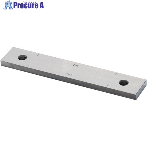 SK 鋼ブロックゲージ 0級相当品 200mm GB0-20000 1個 ■▼237-3498