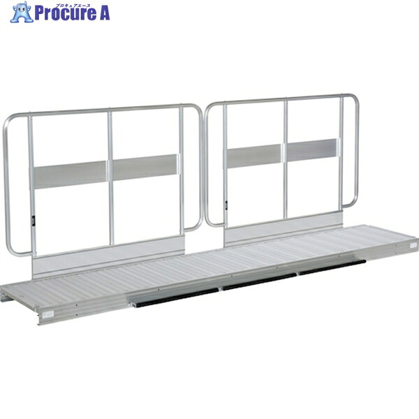 PiCa DXL継ぎ合わせる足がかり板用手摺り DXL-TE32ST 1台 ■▼381-4236 【貨物輸送都度積もり書き】 足場クランプ・単管クランプ-花・ガーデン・DIY-はしご・作業台