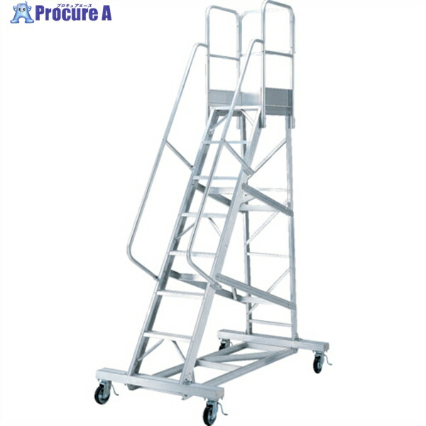 PiCa アルミ合金製移動式作業台 DWS-D型 3.3m DWS-D330S11H 1台 ■▼836-4287