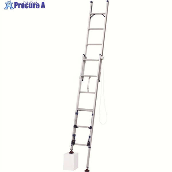 PiCa 脚アジャスト式2連はしごLGP型 LGP-44A 1台 ■▼216-8938 ※車上渡し