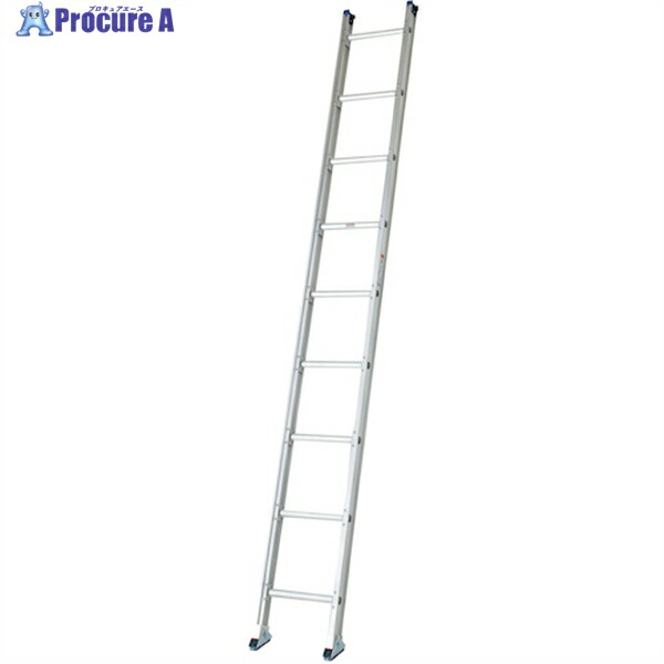PiCa ユニット交換式 1連はしご 端具めっき仕様タイプ LLS-D61 1台 ■▼381-1147