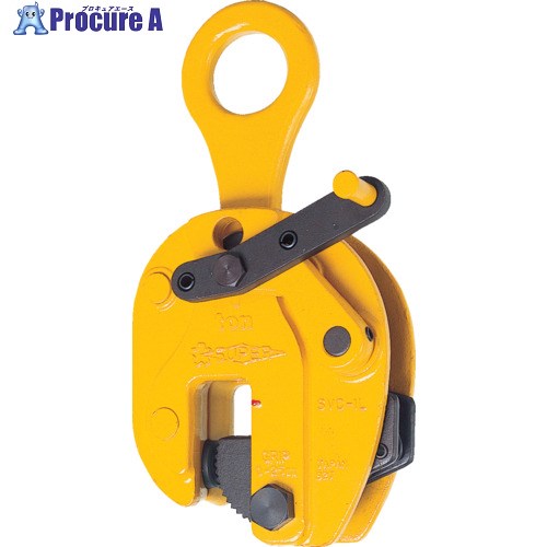 スーパー タテ吊クランプ(ロックレバー式)遠隔操作レバー付 基本使用荷重1t SVC1L 1台 ■▼368-4563 ●YA513