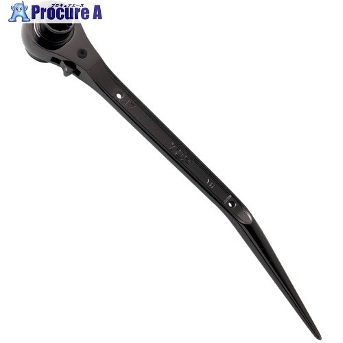 TOP 鳶遣りかたラチェットレンチ ブラックニッケルメッキ遣りかた RM-17X21N-BT-BN 12丁 ■▼711-5516 【貨物輸送都度積もり書き】
