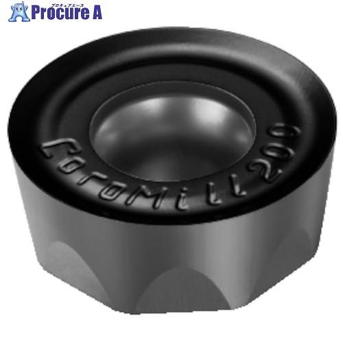SANDVIK コロミル200 フライス産業用手当て(350) 1010 RCHT 09 T3 00-PL    1010 (350) 10個 ■▼314-9528 【貨物輸送都度積もり書き】 ●KO521