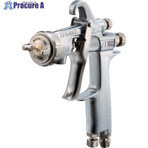 アネスト岩田 小形スプレーガン 重力式 左利き用 ノズル口径Φ1.3 空気使用量145L/min WIDER1-13K1G-SL 1丁 ■▼713-4252 【送料都度見積】