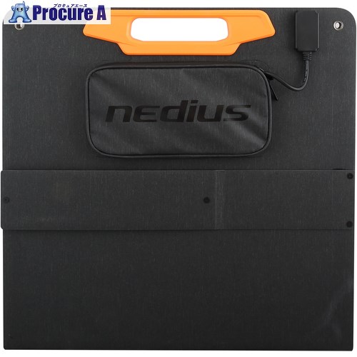 nedius ポータブル電源 NPBー24用ソーラーパネル NPB-SP-200W 1台 ■▼691-2016 【送料都度見積】