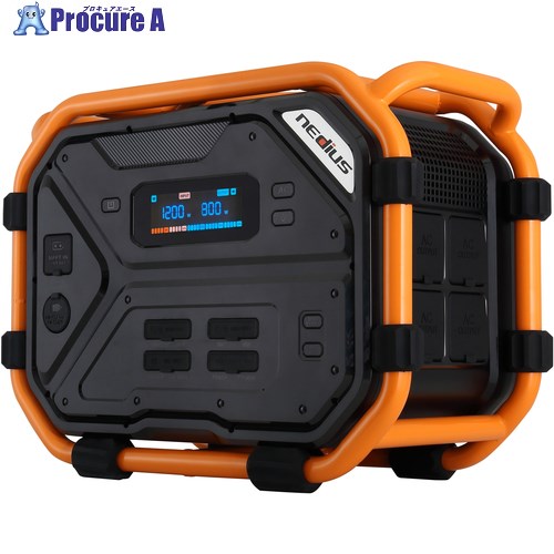 nedius 携帯型ワット数 定格最終生産物2400W NPB-24 1台 ■▼691-2017 【貨物輸送都度積もり書き】※車上乗り合い船